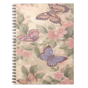Butterfly SpiralNotebook Notizblock