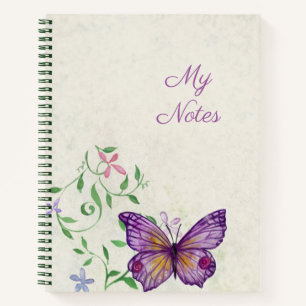 Butterfly SpiralNotebook Notizbuch