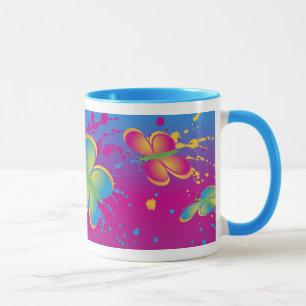 Butterfly Splash Tasse