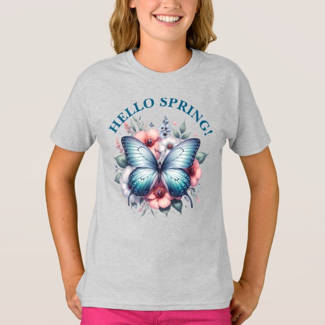 Butterfly Spring Sublimation-96282 T-Shirt (Vorderseite)