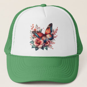 Butterfly Spring Sublimation-96284 Truckerkappe