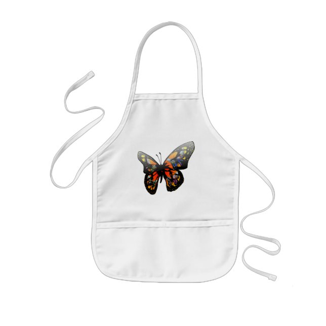 Butterfly Standard-Schürze Kinderschürze (Vorne)