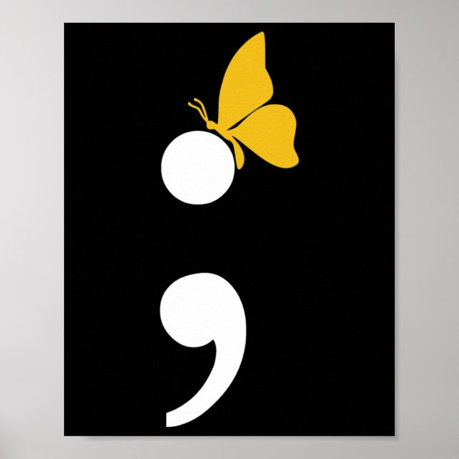 Butterfly Suicide Prävention Poster (Vorne)