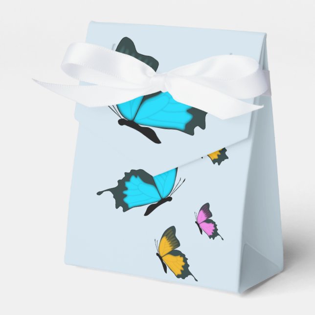 Butterfly Summer Floral Fevor Box Geschenkschachtel (Vorderseite)