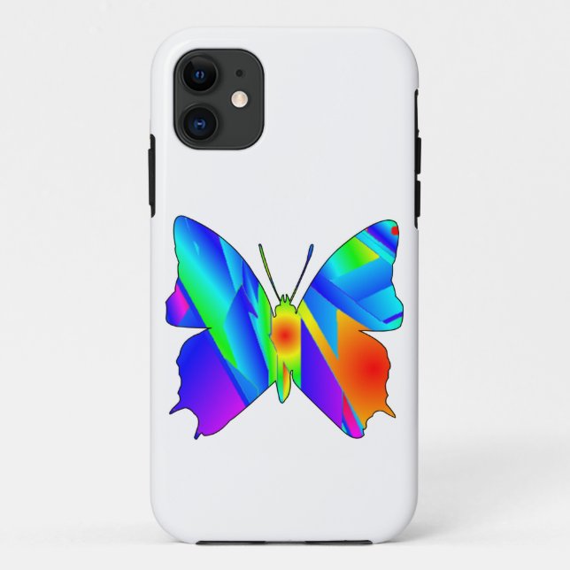 Butterfly Sunset Case-Mate iPhone Case (Rückseite)