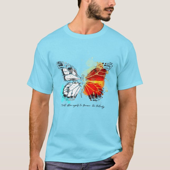 Butterfly-T - Shirt (Vorderseite)