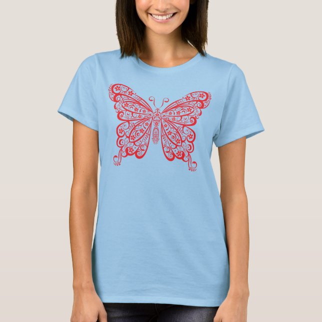Butterfly-T - Shirt (Vorderseite)