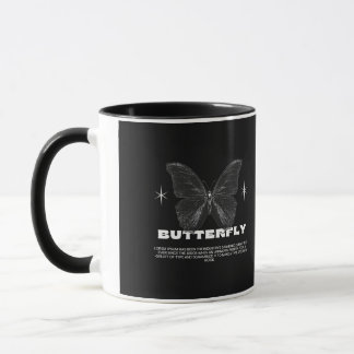 butterfly tasse