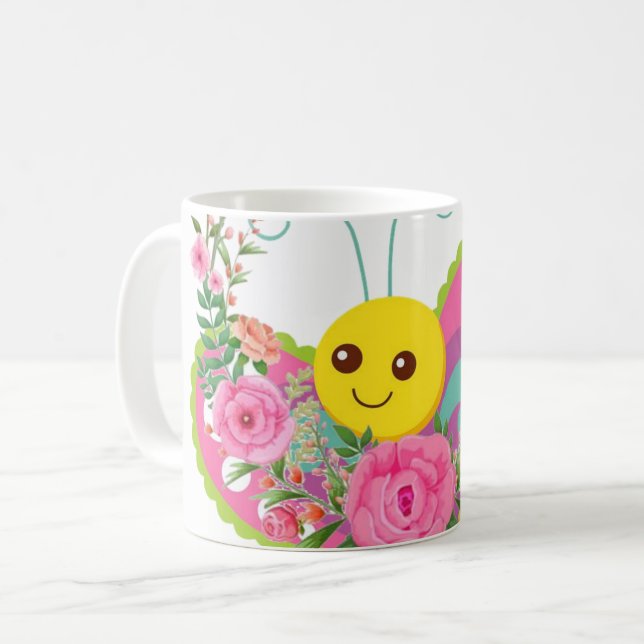 Butterfly-Tasse Kaffeetasse (Vorderseite Links)