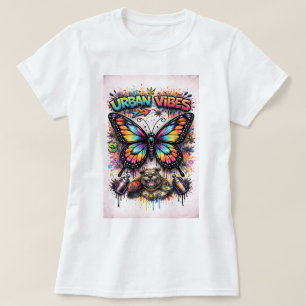 Butterfly Tees Co. Graffiti-Schmetterling-Shirt 00