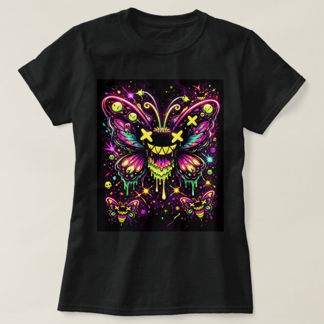 Butterfly Tees Co. Weird Butterfly 0047774 (Design vorne)