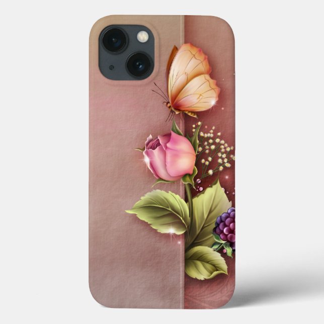 Butterfly The iPad Case-Mate selten iPhone Hülle (Rückseite)