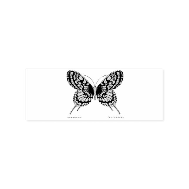 Butterfly Thunder_Cove Gummistempel (Prägung)