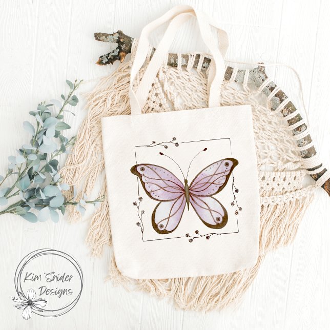 Butterfly Tote Bag Tragetasche (Von Creator hochgeladen)