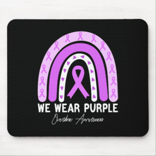 Butterfly Überdosierung Monat Lila Band Mousepad