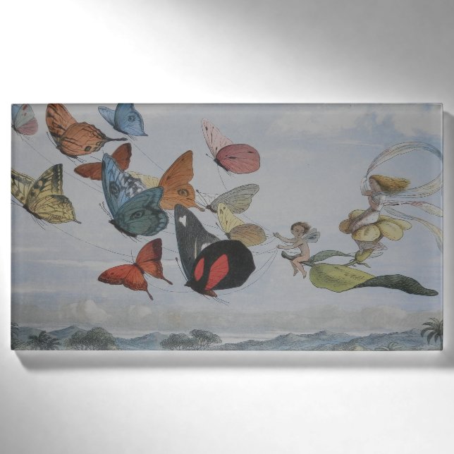 Butterfly und Fairy Queen Butterfys Fairies Namenschild (Vorderseite)
