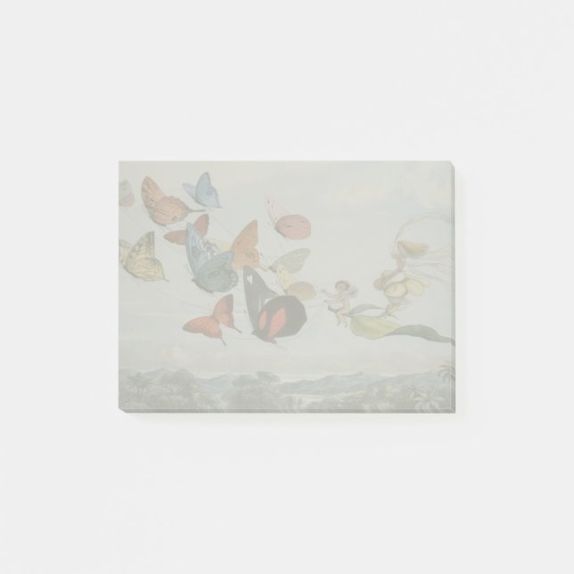 Butterfly und Fairy Queen Butterfys Fairies Post-it Klebezettel (Vorderseite)