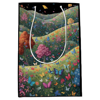 Butterfly Valley Gift bag Mittlere Geschenktüte