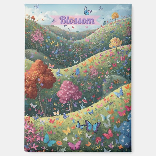 Butterfly Valley Magnet (Vorderseite)