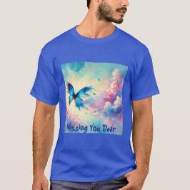 Butterfly Watercolor Liebe Mens Tshirt