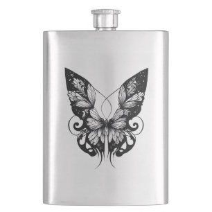 Butterfly Wild Animal Nature Illustration Art Tatt Flachmann