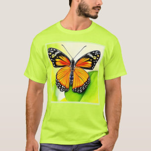 Butterfly Wing Detail Design T-Shirt
