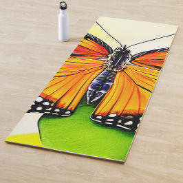 Butterfly Wing Detail Design Yogamatte