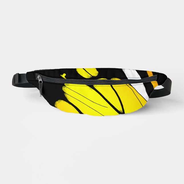 Butterfly Wing - Orange Gull Bauchtasche (Vorderseite)