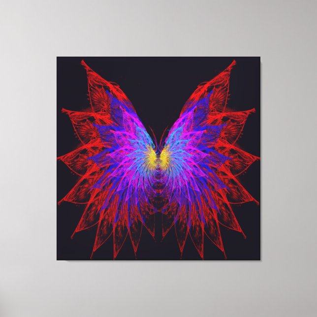 Butterfly Wings Leinwanddruck (Vorderseite)