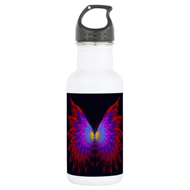 Butterfly Wings Trinkflasche (Vorderseite)