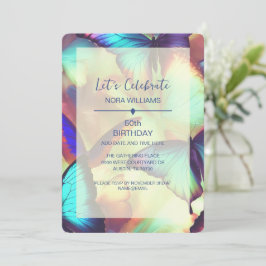 Butterfly zum Geburtstag Einladung