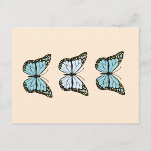 Butterflyerkollektion Postkarte