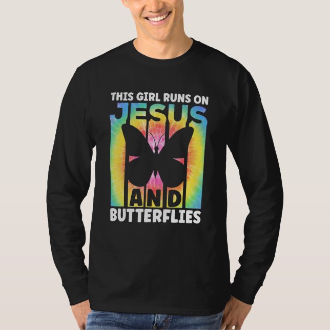 Butterflys Apparel Butterfly Art Quote Monarch But T-Shirt (Vorderseite)