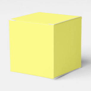 Buttergelb Geschenkschachtel