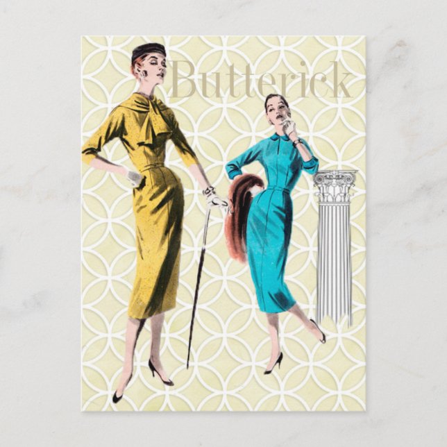 Butterick Postkarte (Vorderseite)