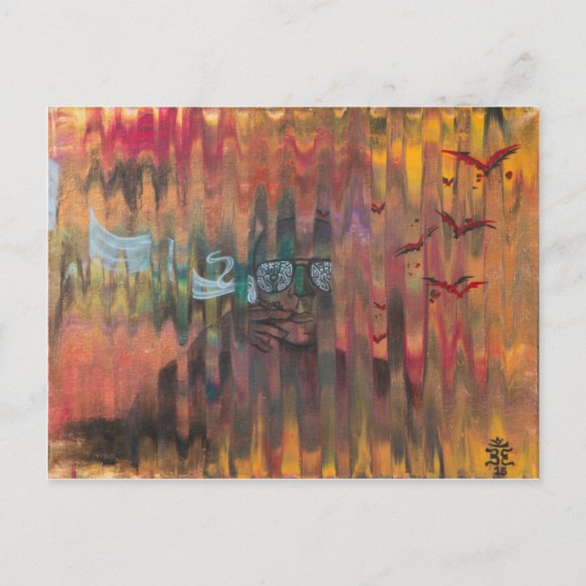 Butterland Postkarte (Vorderseite)