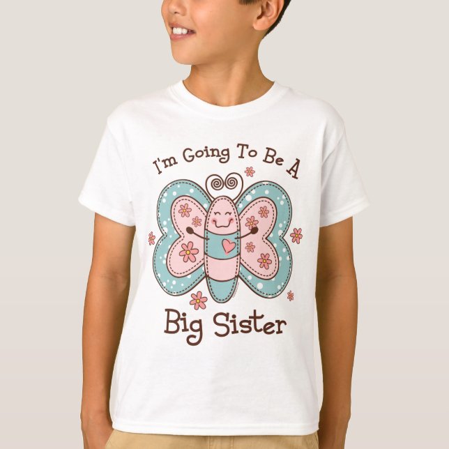 Butterly Future Big Sis T-Shirt (Vorderseite)