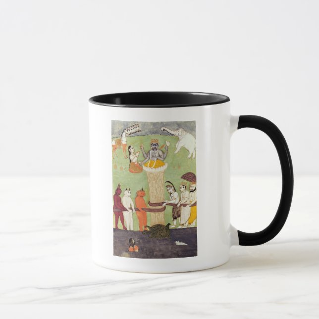 Buttermenge des Meeres von Milch, 15.-1. Tasse (Rechts)