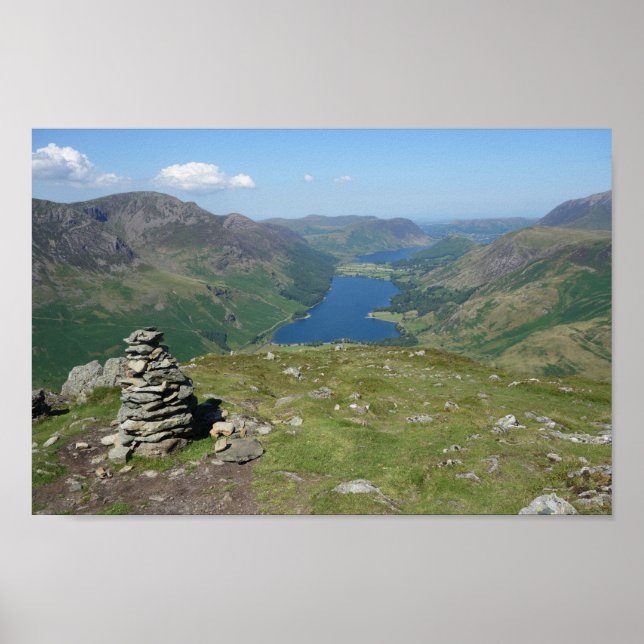 Buttermere und Crummock Water Poster (Vorne)