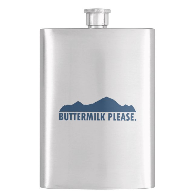 Buttermilch Colorado Bitte Flachmann (Vorderseite)