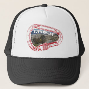 Buttermilch klettert Carabiner Hat Truckerkappe