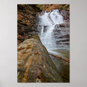 Buttermilk Falls, Cuyahoga Valley NP, Ohio Poster