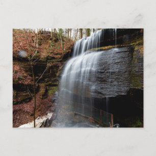 Buttermilk Falls, Indiana County, Pennsylvania Postkarte