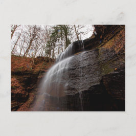 Buttermilk Falls, Indiana County, Pennsylvania Postkarte