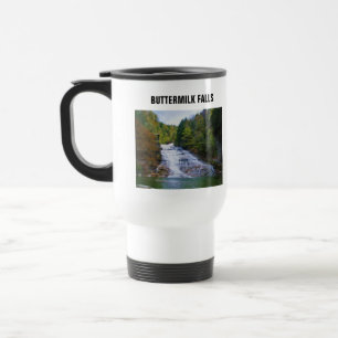 BUTTERMILK FALLS, ITHACA, N.Y. Tasse