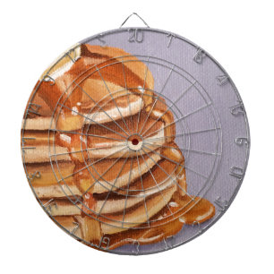 Buttermilk Pancakes Shortstack Frühstückspainting Dartscheibe