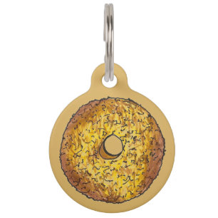 Butternut Crunch Donut Doughnut Konditorei Frühstü Haustiermarke
