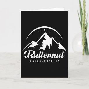 Butternut Machusetts Ski Resort Skifahren Snowboar Karte