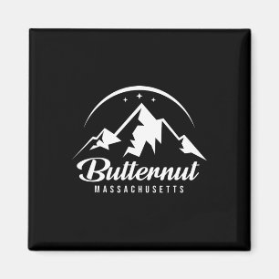 Butternut Machusetts Skigebiet Skifahren Snowboard Magnet