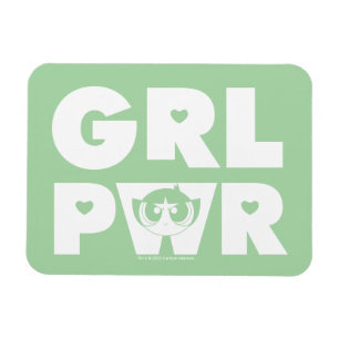 Butterschale:Girl-Power Magnet